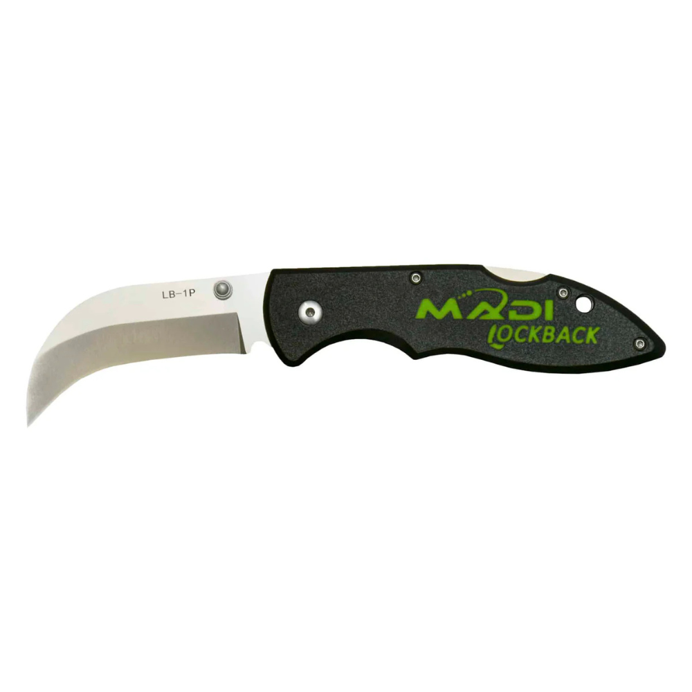 MADI Lineman Tools Lockback Pointed Lineman Knife from GME Supply